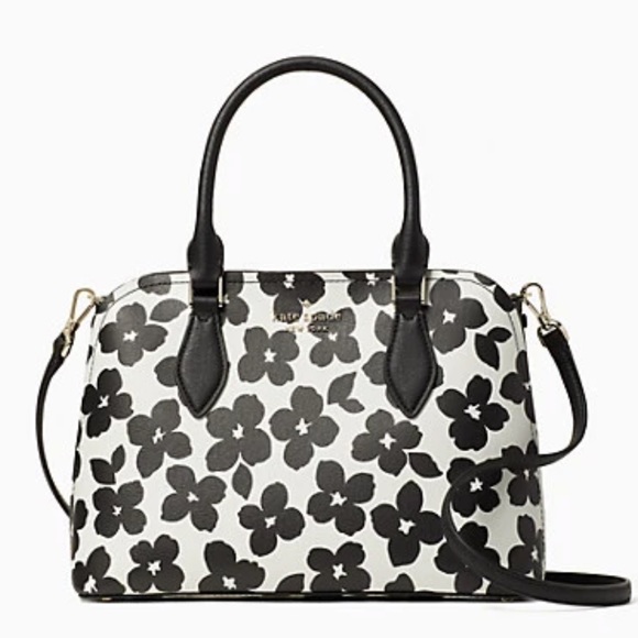 Kate Spade darcy graphic blooms small satchel - Picture 10 of 13